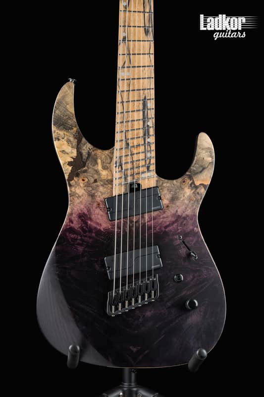 Legator Ninja N7FX Amethyst Fanned Fret Multi Scale 7 String X