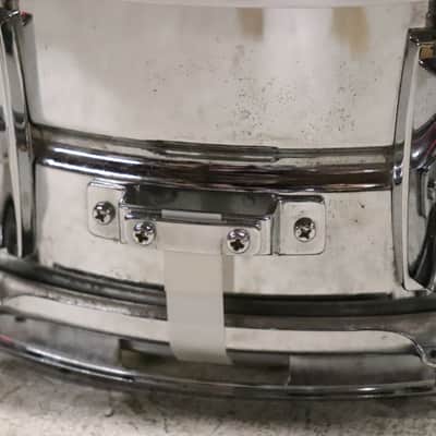 Yamaha SD255 5.5x14" Steel Snare Drum Vintage 1980's image 7
