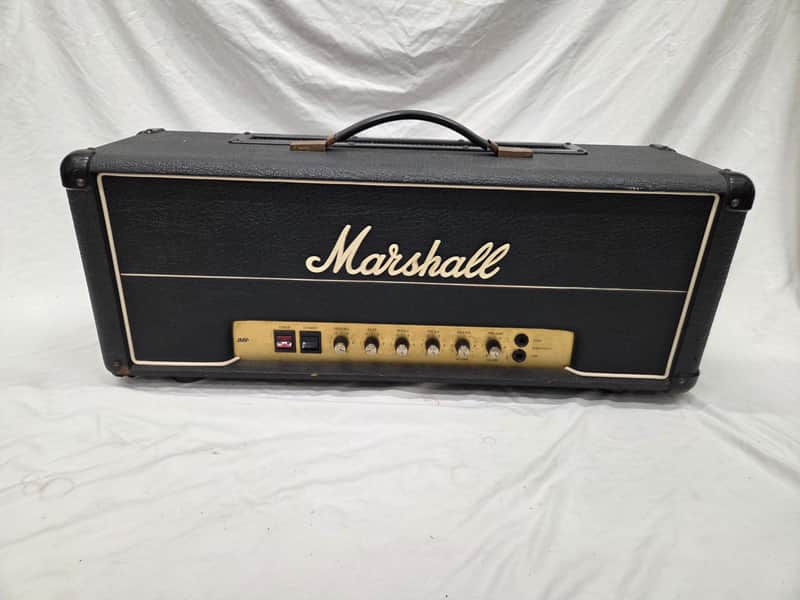 Marshall JMP 2203 Mk2 Master Model Lead 100-Watt Guitar Amp Head 1976 - Black (C013-A9) - Good