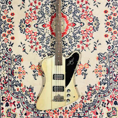 2012 Epiphone Thunderbird IV Limited Edition - TV Silver image 1