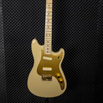 Squier Duo-Sonic 50s Desert Sand Gold Upgrade image 7