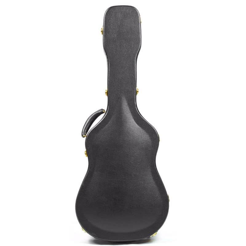 Guardian CG-044-OO Deluxe Vintage Hardshell OO-Style Guitar Case, Black image 1