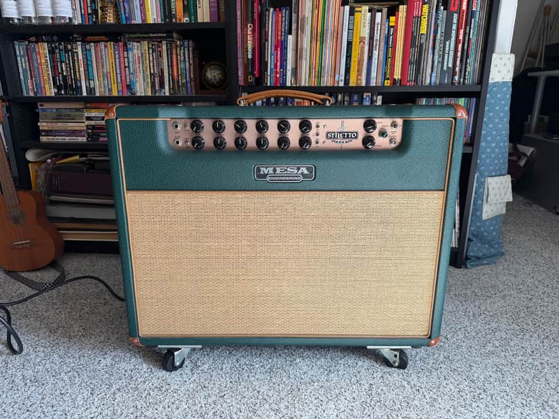 Mesa/Boogie Stiletto Ace 1x12 Combo – Rare Green Bronco – Collector Condition – Original Tubes, Never Gigged image 1