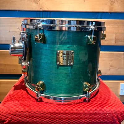 Yamaha Maple Custom Drum Set in Emerald Green image 12