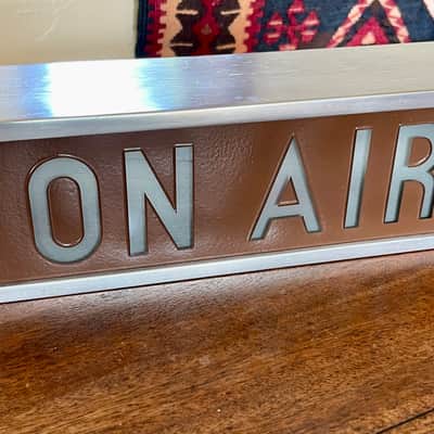 Custom RCA On Air Warning Light  Custom reproduction of Original 1940's Studio Light image 2