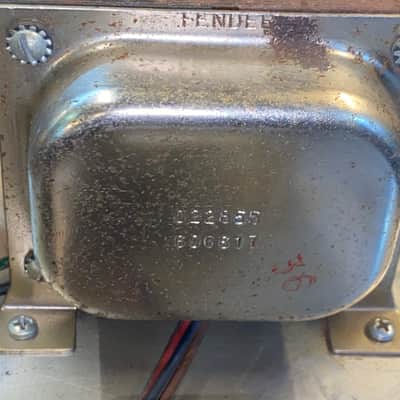 Fender Super Reverb 1966 - Black Face 117-220 volts European Transf image 11