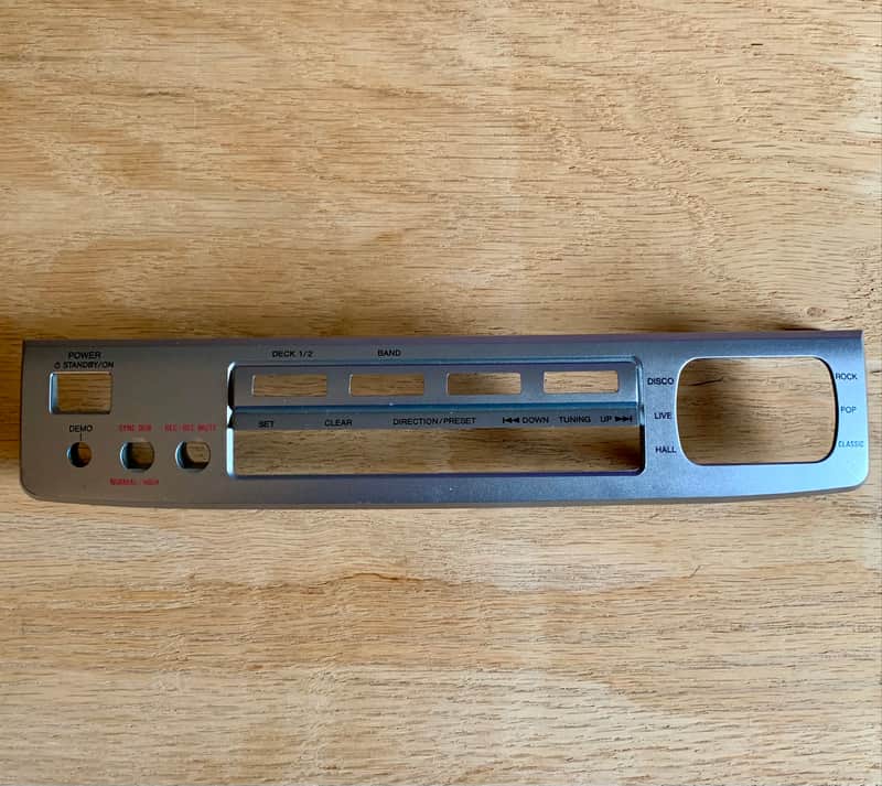 Vintage Aiwa Stereo Front Button Panel Cover (1996) CX-NV9090U - NSX-V9090 image 1
