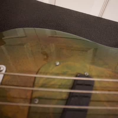 Peavey Fury 1983 Green Clover Custom Finish Super Ferrite Pickup Vintage Made in USA Maple Neck MIA image 12