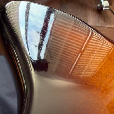 Fender 60th Anniversary '58 Jazzmaster Sunburst Staytrem Bridge image 7
