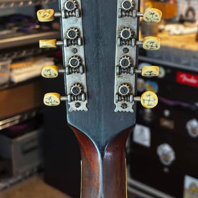Gibson K-2 Mandocello black with Original Case 1913 mandolin family Mando image 8