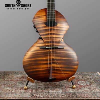 Ergon Acores-CCP - 2022 - Natural Figured Maple Top, Hollow Body, 4lbs 8.5oz (Authorized Ergon Dealer) image 1