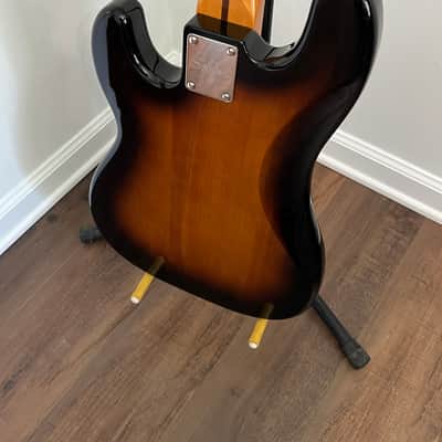 Squier 50s Vibe Precision Sting bass sunburst 2021 electric bass guitar image 19