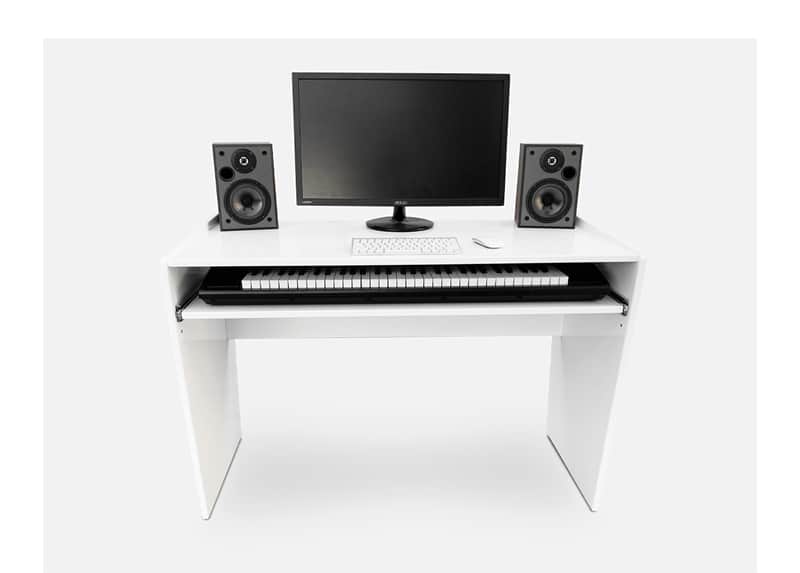 Bazel Studio Desk Raystag-NR-61 key Studio Desk White image 1