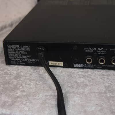 Yamaha FX-900 FX900 multi effect processor with FC900 foot