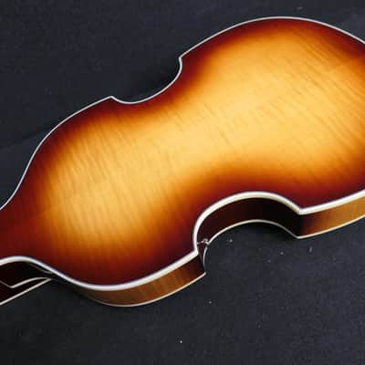 NEW Hofner HCT-500/1-CV Contemporary Cavern Beatle Bass Limited Edition Vintage Look Brown Sunburst image 10