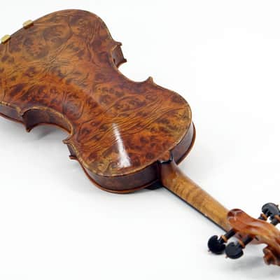 Maple Leaf Strings Andrei Gerlach 4/4 Violin - Burled Maple Outfit image 7
