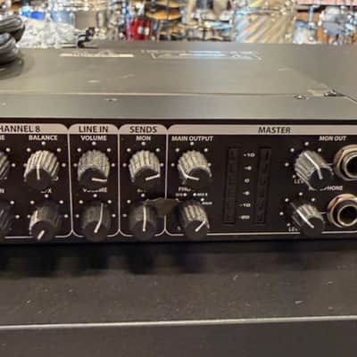 Samson SM10 Rack-Mounted 10-Channel Line Mixer 2010s - Black image 6