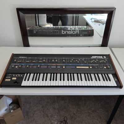 Roland Jupiter 6 with Europa Mod and Custom Wood