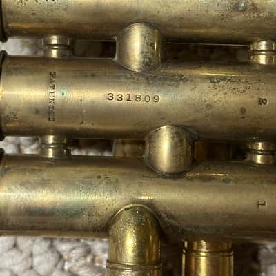CG Conn LTD New York Symphony Special 1940s Trumpet image 16