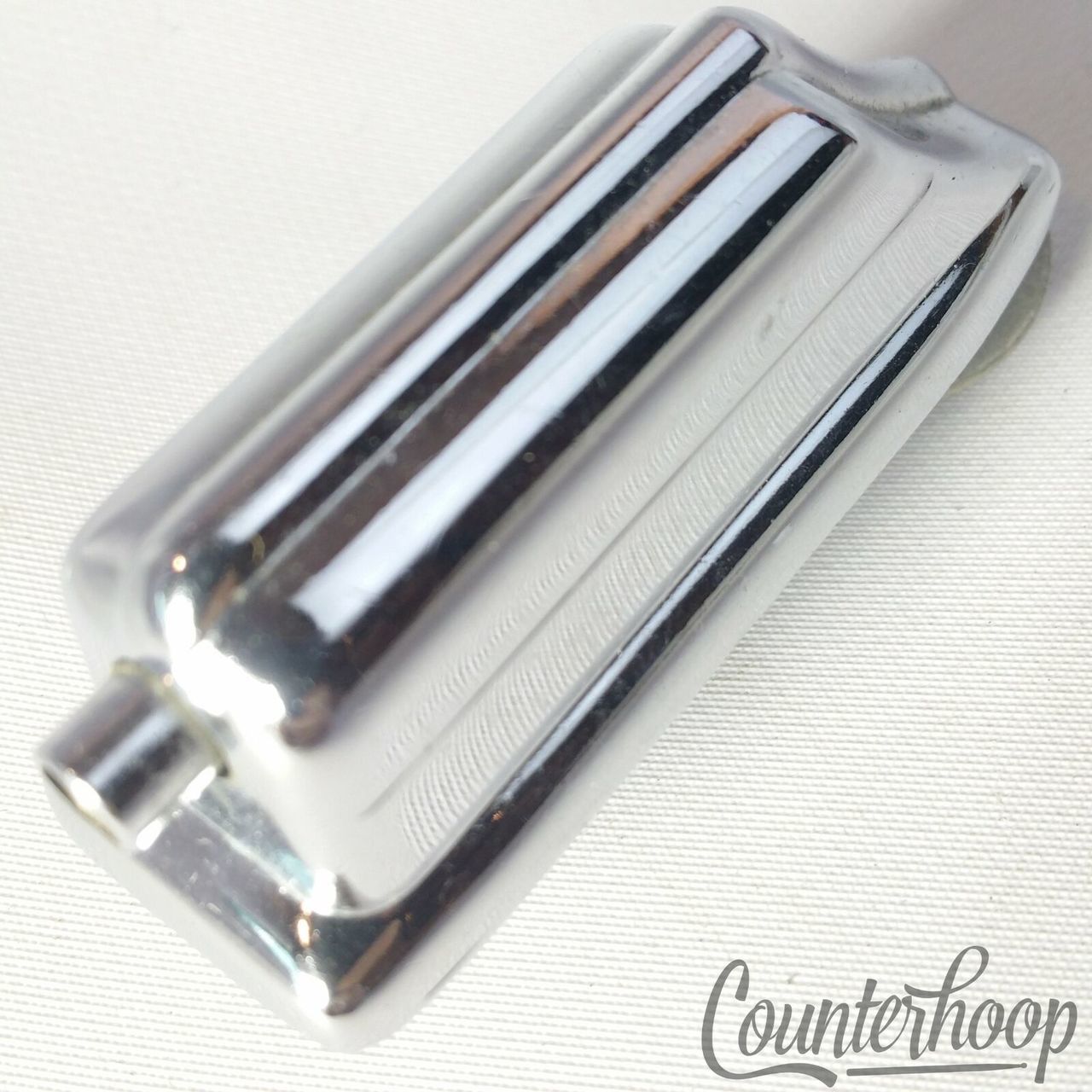 Rogers Beavertail Bass Drum Lug Chrome Cleveland/Dayton Powertone Vintage 60s* — main photograph
