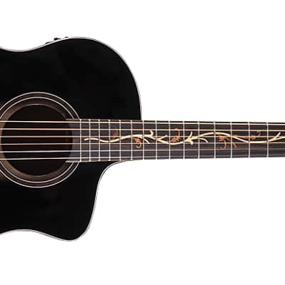Washburn BTS9VCECH Bella Tono S9V Spruce Top Okoume Neck 6-String Acoustic-Electric Guitar image 3