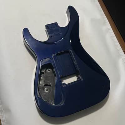 2006 Made in Japan Jackson DK2 Dinky Candy Blue Guitar Body Floyd Ready image 13