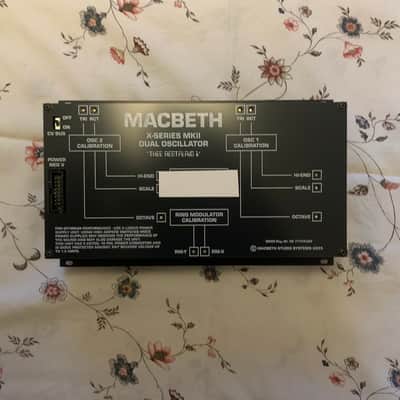 Macbeth X-Series MK II Dual Oscillator - Black image 2