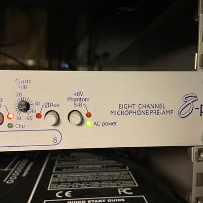 ARX 8-pre 8 Channel Mic Preamp 3/4 | Reverb UK