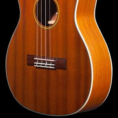 Ohana BK-20 Solid Mahogany Top Satin Finish Baritone Ukulele + Gig Bag - BLEM image 2