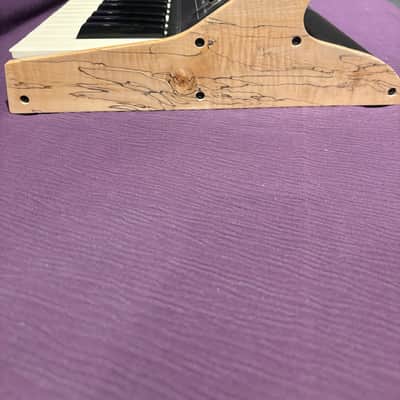 Moog Sub Phatty & Little Phatty、 Stag2 replacement side panels. " Aqua Timber Japanese Horse Chestnut A4 " Oil Gel Glossy finish. image 2