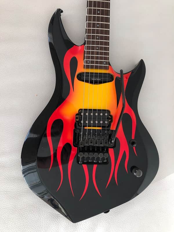 ESP Edwards Aiji Model E-P-158A LTD 2003 Flame | Reverb