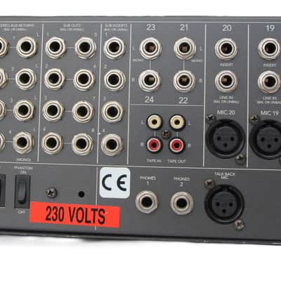 Mackie SR24.4-VLZ Pro SR Series 24x4x2 4-Bus Mixing Console 2001 - 2005 - Dark Gray image 6