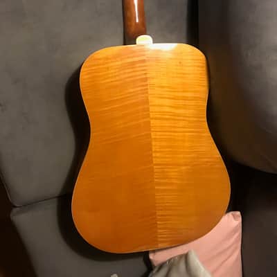 TERADA FW504 acoustic guitar from the 70's MIJ Made in Japan Gibson Dove Copy + Case image 18