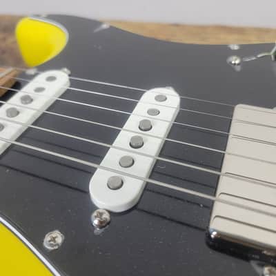 2026 Fender Limited Edition American Ultra II Stratocaster - Graffiti Yellow With OHSC image 11