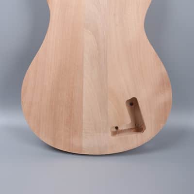 Guitar Neck 22 fret Guitar Body Mahogany Maple Semi Hollow Left hand image 8