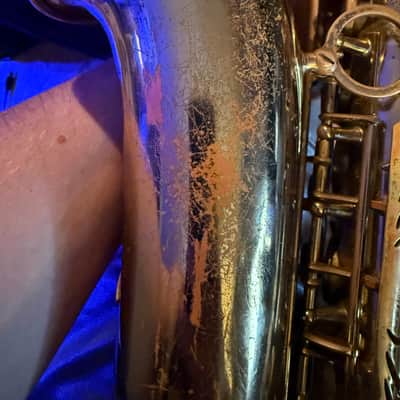 Selmer Mark VII alto saxophone 1977-1978 - Stripped lacquer image 6