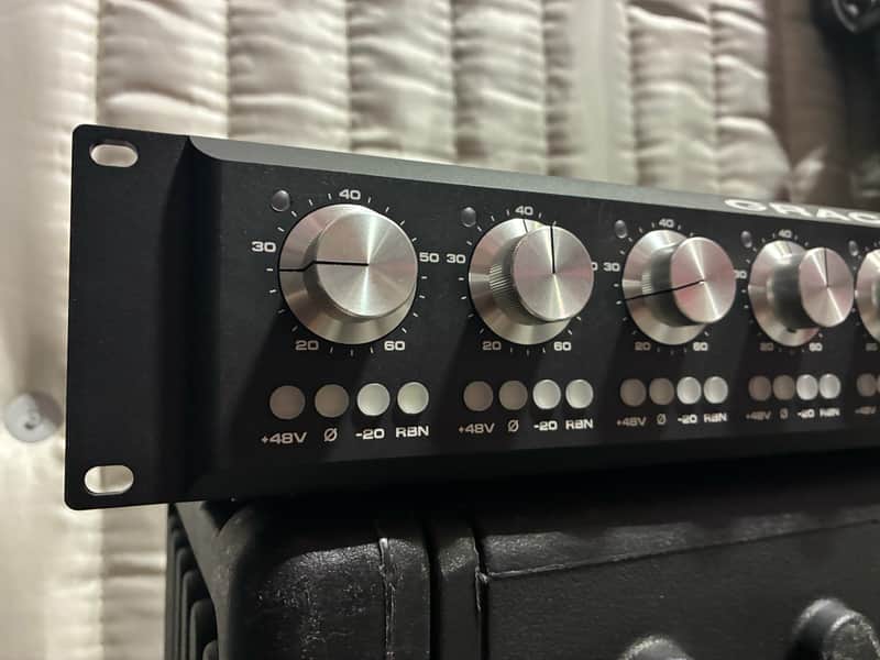 Grace Design m801mk2 8-Channel Microphone Preamp 2020 - 2021 - Black image 1