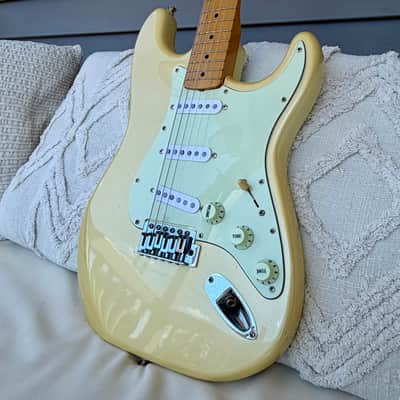 1989 Squier II Stratocaster MIK E9 | Proper Passive™ Electronics | Vintage White | Boutique image 2