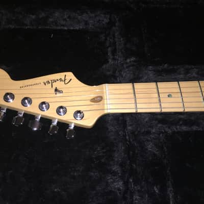 Fender American Deluxe Stratocaster Butterscotch Blonde USA Strat. Clean! image 2