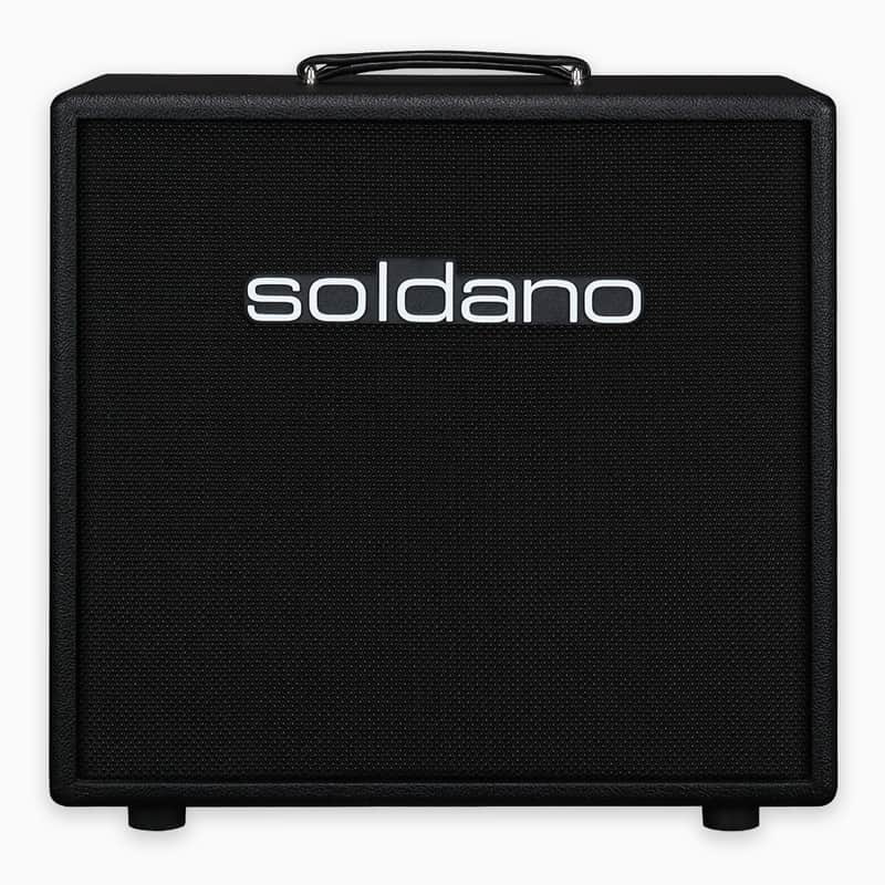 Soldano 1x12 Open Back Black Guitar Cabinet image 1