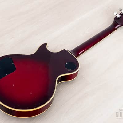 1984 Greco Mint Collection John Sykes Metallic Red Burst, 100% Original w/ Screamin PAFs, Japan Fujigen image 13