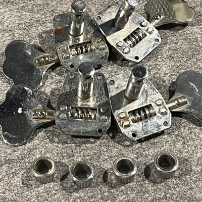 Gibson 1966 Set of EB Bass Tuning Keys w/ Ferrules Tuners image 2
