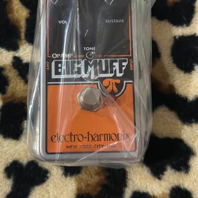 Electro-Harmonix Op Amp Big Muff Pi Reissue 2017 - Present - Black/Orange image 2