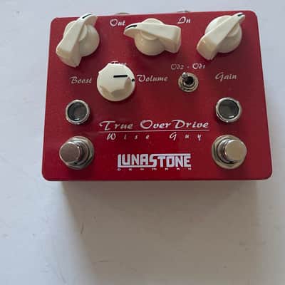 LunaStone Pedals Wise Guy True Overdrive Boost Guitar Effect Pedal + Box image 2