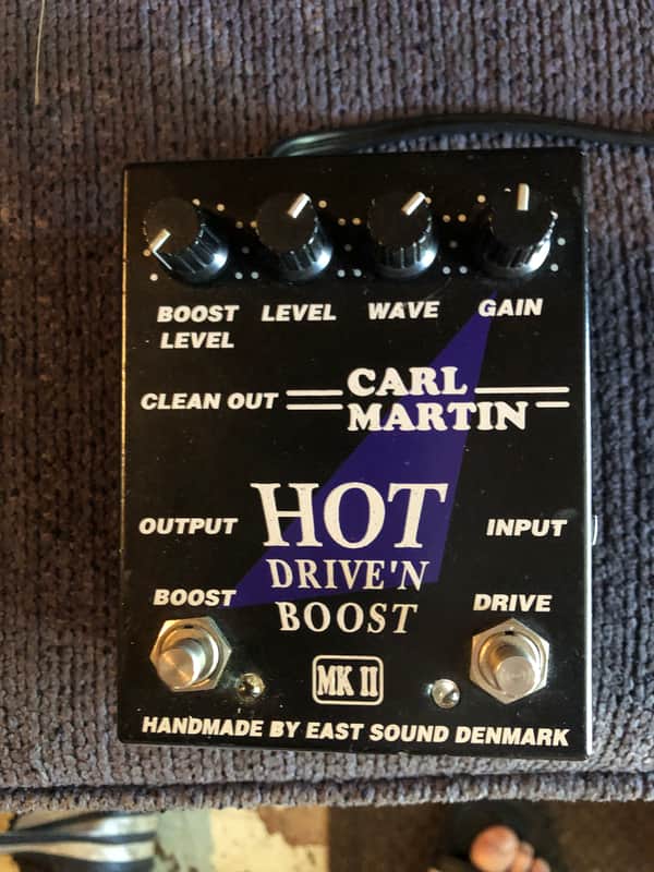Carl Martin Hot Drive 'N Boost mkII 2000s - Black image 1