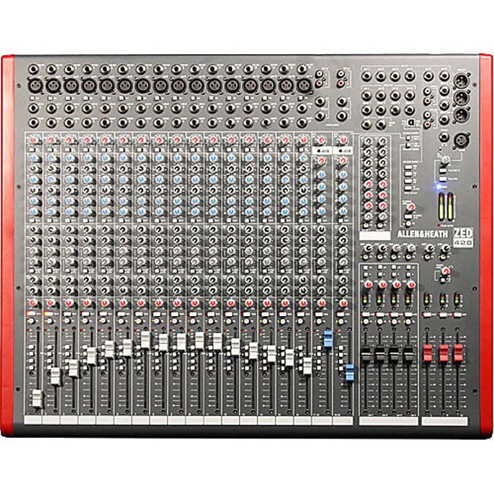 Allen & Heath ZED-420 16-Channel 4-Bus Mixer | Reverb