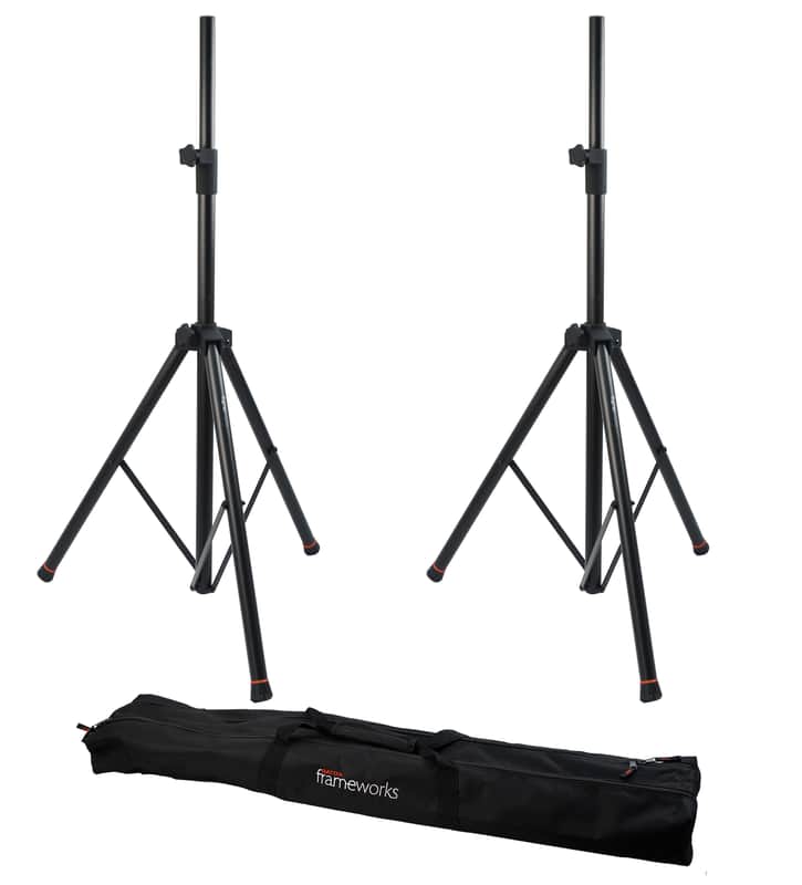 Gator ID Series Speaker Stands (Pair) w/bag image 1