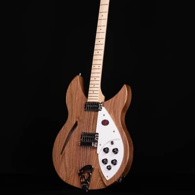 Rickenbacker 330W Thinline Semi-Acoustic, Walnut Body, Maple FB with Case image 6