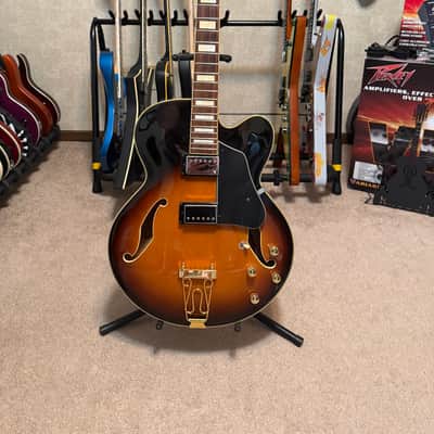 Ibanez AF75-BS Artcore with Rosewood Fretboard 2002 - 2018 - Brown Sunburst (DYI project) image 1