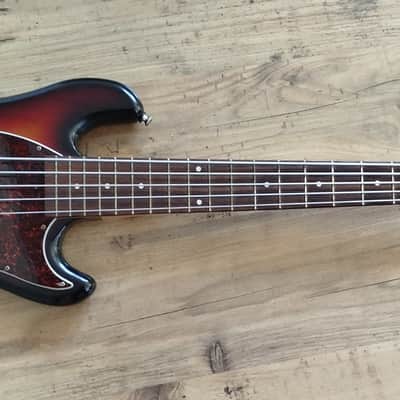 Gibson EB Bass 5-String 2013 - 2016 - Vintage Sunburst image 2